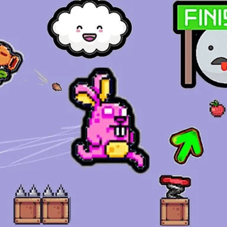 Cute Rabbit's Challenging Adventure