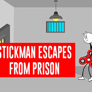 Stickman escapes from prison