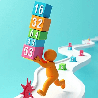 Cube Stack 2048