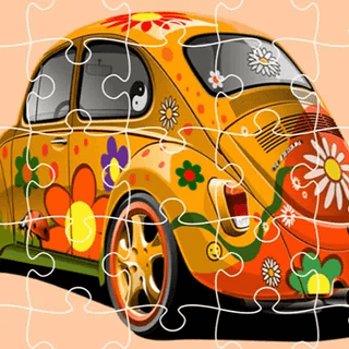 VW Beetle Jigsaw