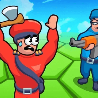 Tile Hex World: Red vs Blue