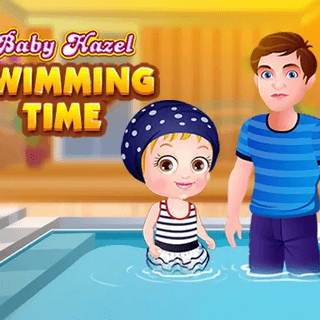 Baby Hazel Swimming Time