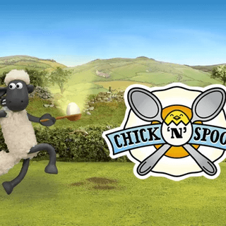 Shaun The Sheep Chick n Spoon