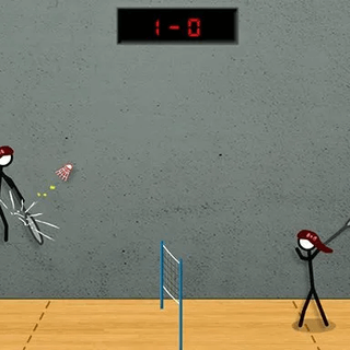 Stick Figure Badminton 2