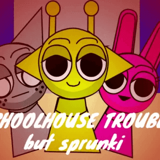 Sprunki But SchoolHouse Trouble