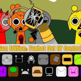 Sprunki Gun Edition- Funbot out of Control