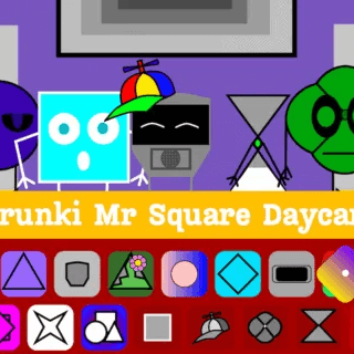 Sprunki: Mr Square Daycare