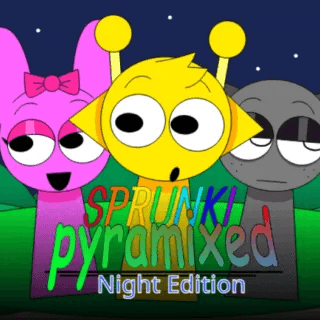 Sprunki Pyramixed: Night Edition