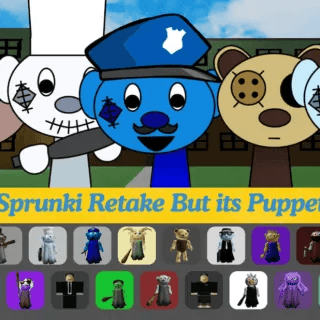 Sprunki Retake But its Puppet